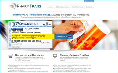 PharmTrans Prescription Translation Software